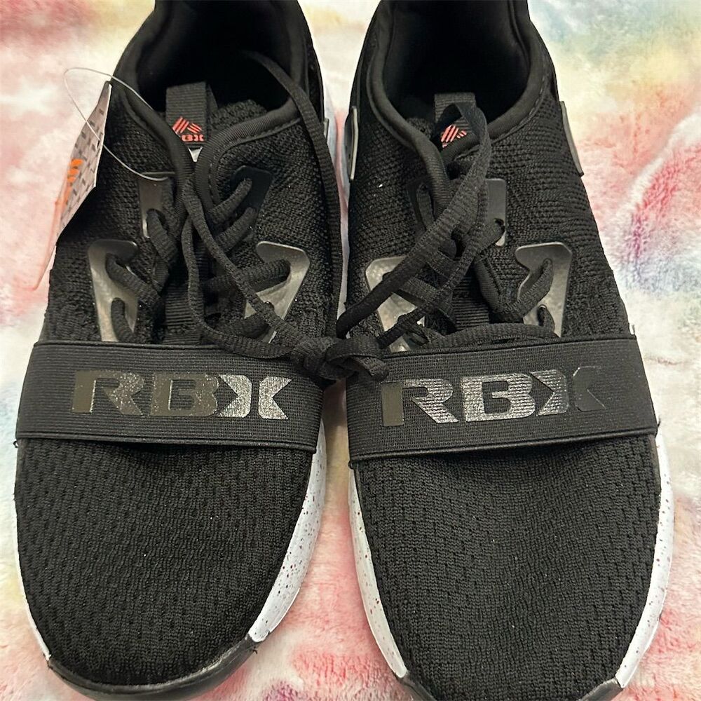 RBX Men's Wreck Training Shoes Black/Red Size 9.5 Athletic Sneakers